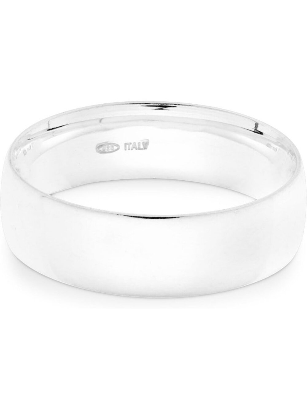 Sterling Silver Comfort Fit Dome Band Ring for Women & Men - Unisex Jewelry